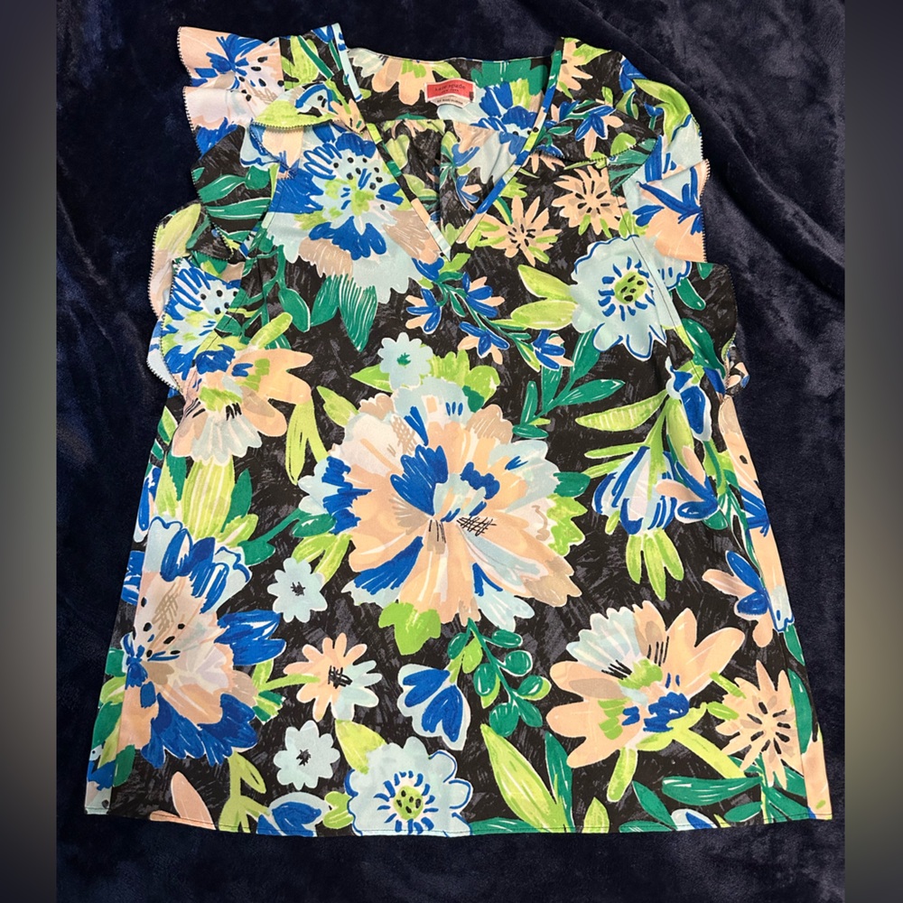 Kate Spade Multicolor Floral Top